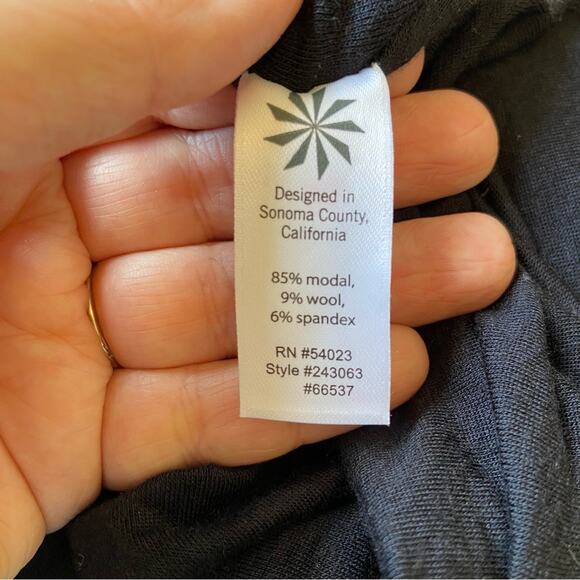 Athleta S Solstice cowl drape neck Dress with ruched hips - Picture 6 of 6